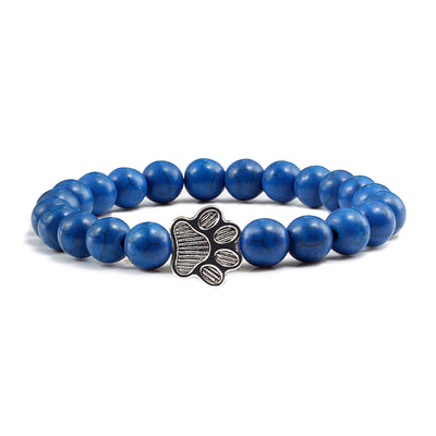 Sapphire Paw Bracelet