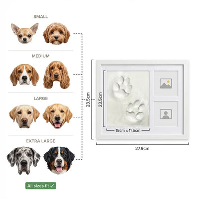 🐾 Clay Paw Print Memory Frame Kit
